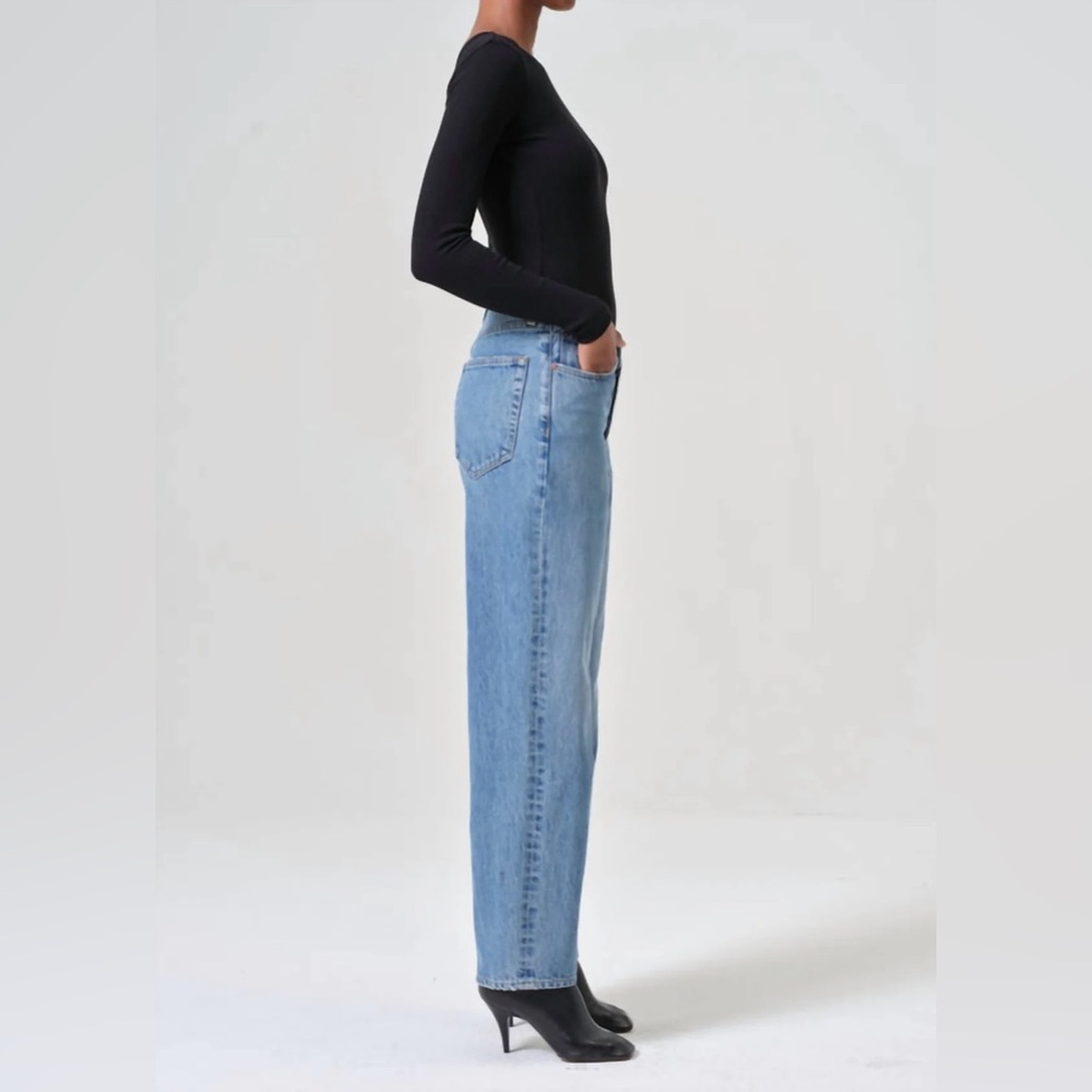 Agolde V-Waist Baggy Jeans - Picture 2 of 5